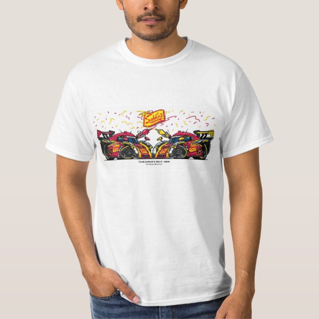 Ketchup- & senapkonfettiskjorta tee (Framsida)