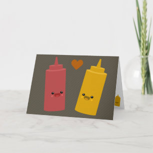 Ketchup- & senapvänner kort
