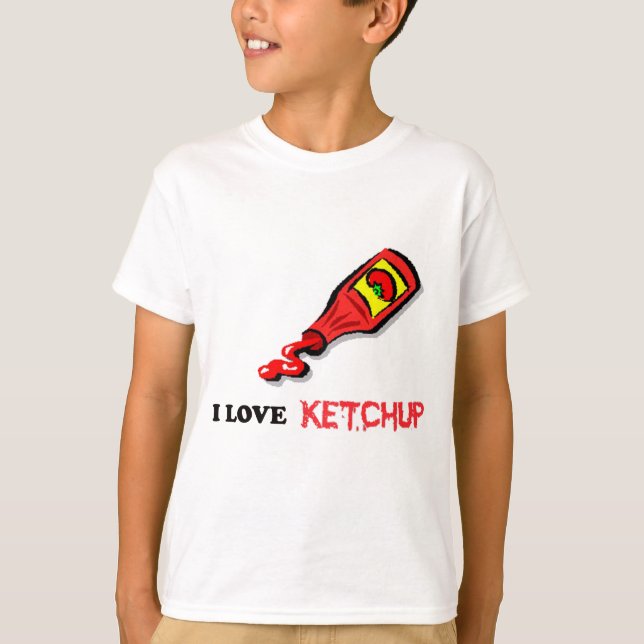 ketchup tee shirt (Framsida)