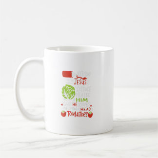 Ketchup With Jesus I Vegan Jesus Christ Christian Kaffemugg