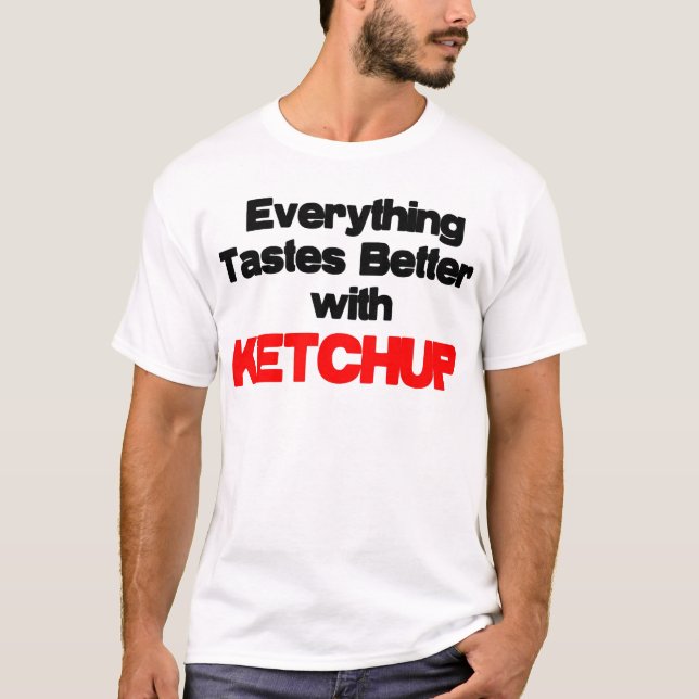 KETCHUPÄLSKARE TRÖJA (Framsida)