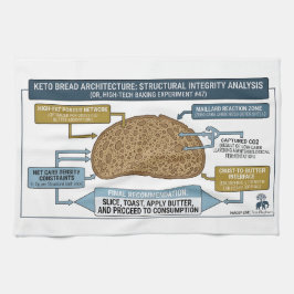 Keto Bröd Schema: Kökshandduk
