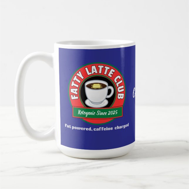 keto/Carnivore Mug Kaffemugg (Vänster)