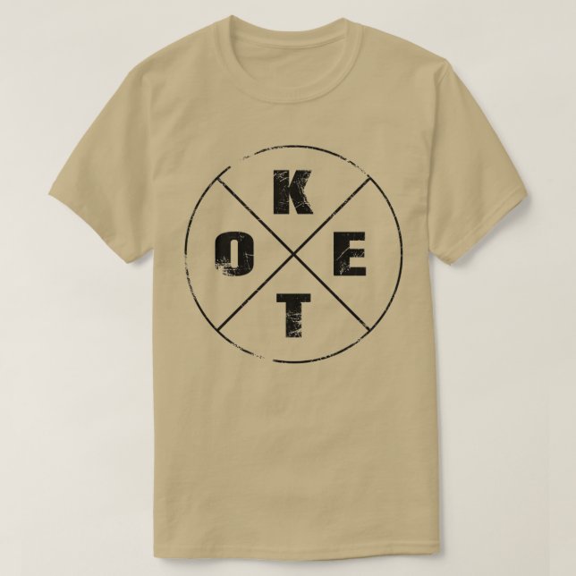 Keto Circle T Shirt (Design framsida)