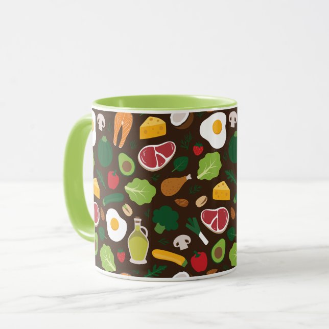Keto Coffee Mugg (Framsida vänster)