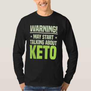 Keto-diet Ketogen Ketos Tillstånd Lågt Kolhydrat D T Shirt