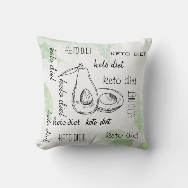 keto-diet kudde (Framsida)
