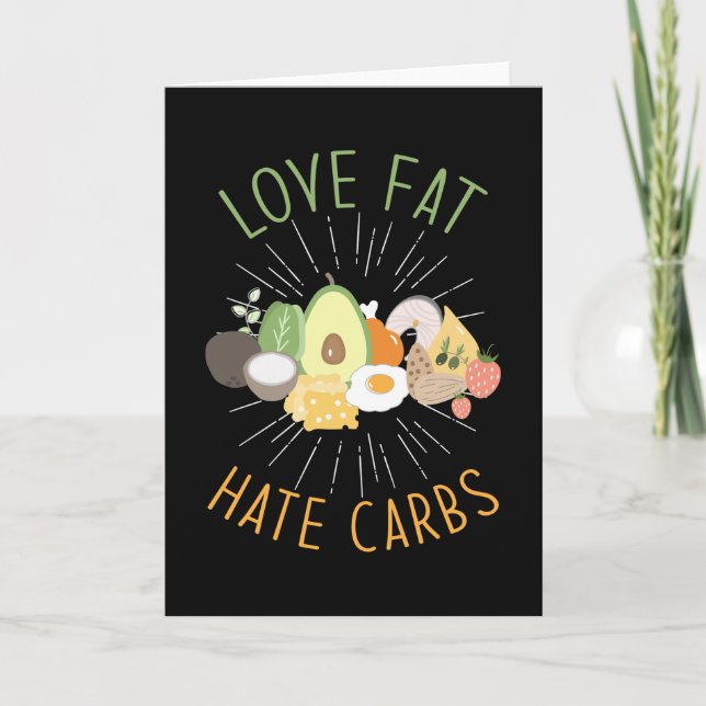 Keto-diet Lågt Kolhydrat Kort (Framsida)