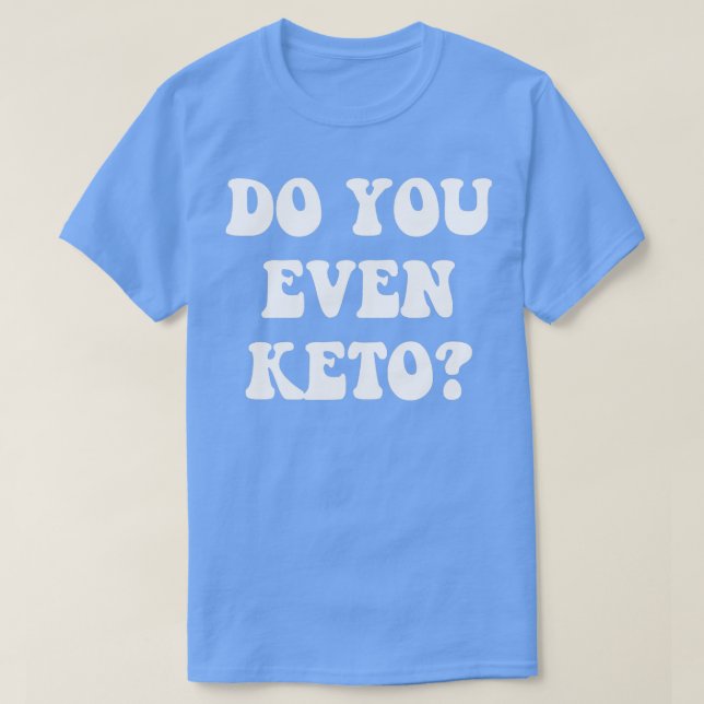 Keto Funny Sassy Hipster T Shirt (Design framsida)