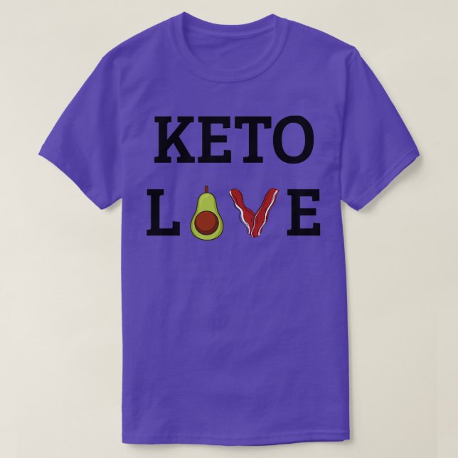 Keto kärlek t shirt (Design framsida)