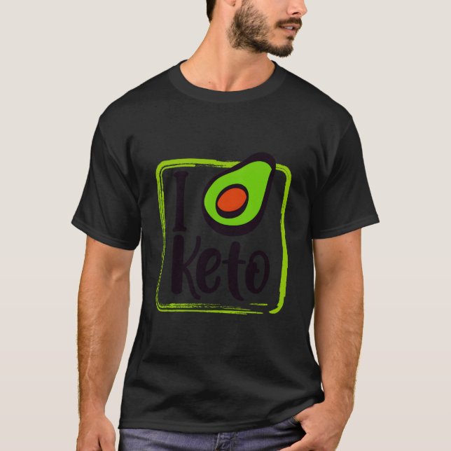 Keto Keto Diet Keto T Shirt (Framsida)