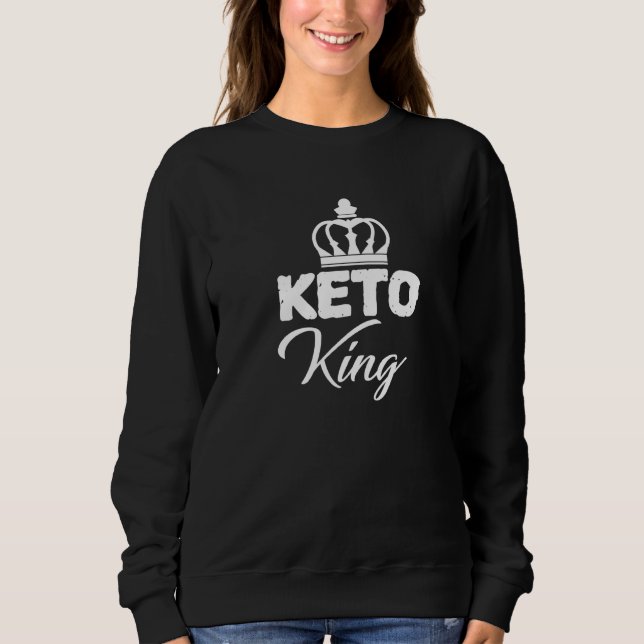 Keto Kung är Neato Ketogen Ketones Diet Life Eat T Shirt (Framsida)