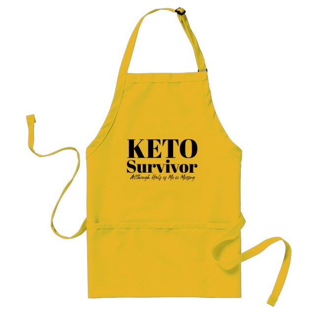 Keto Survivor Förkläde (Framsidan)
