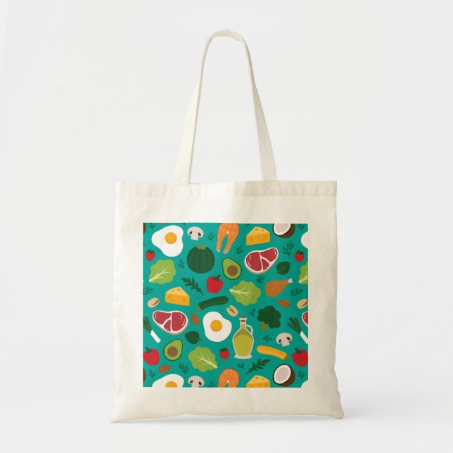 Keto Tote Bag Tygkasse (Framsidan)