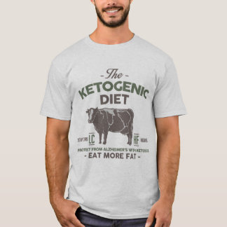 KETOGENIC BANTA: Äta tjock bistår Alzheimers, den T-shirt
