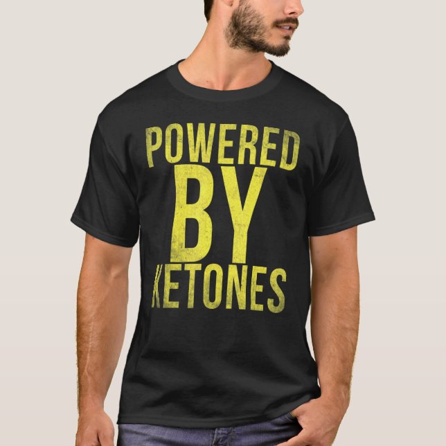 Ketosis Ketones Keto Lifestyle T Shirt (Framsida)
