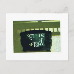 Kettel av fisk, med c minna vykort
