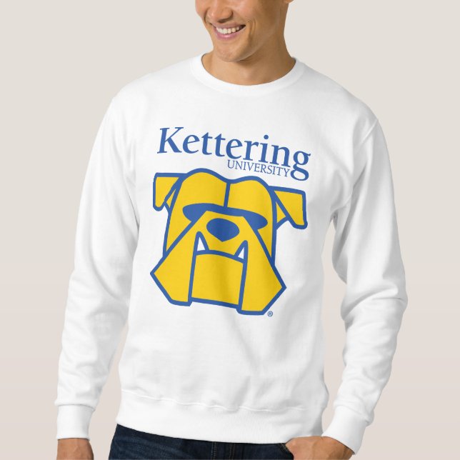 Kettering University Bulldogs Lång Ärmad Tröja (Framsida)