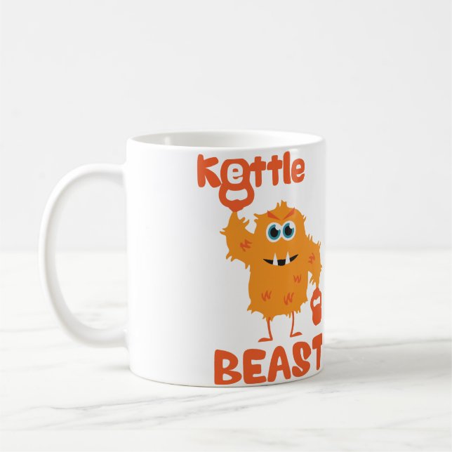 Kettle-Beast (kettlebell) Kaffemugg (Vänster)