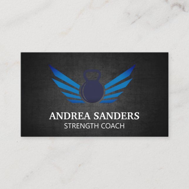 Kettle Bell Fitness Visitkort (Framsida)