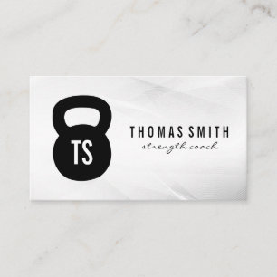 Kettle Bell Logotyp Monogram Visitkort