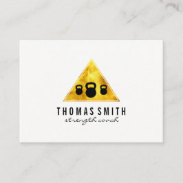 Kettle Bell Personal Trainer Golden Triangle Visitkort