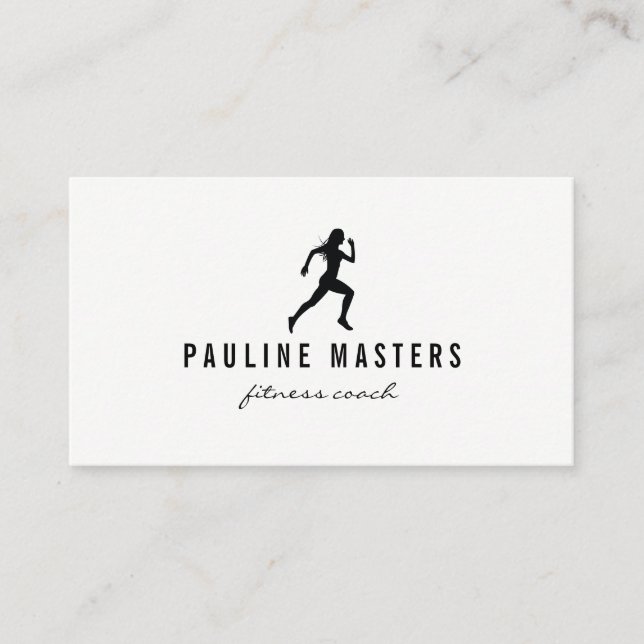 Kettle Klockor Sprinter Fitness Coach Möte Tidsbeställning Kort (Framsida)