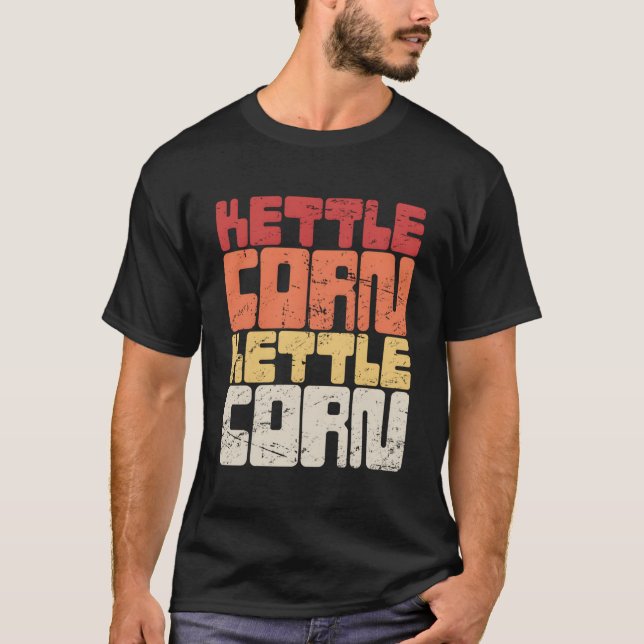 Kettle Maj Popcorn Älskare Kettle Maj T Shirt (Framsida)