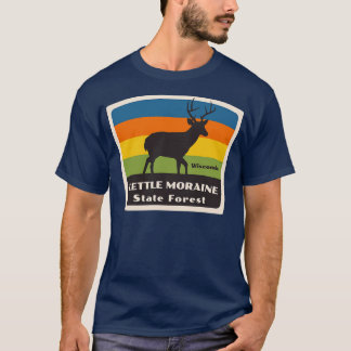 Kettle Moraine State Forest Wisconsin Roaming Hjor T Shirt