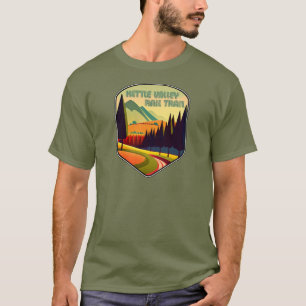 Kettle Valley Rail Trail British Columbia Färger T Shirt