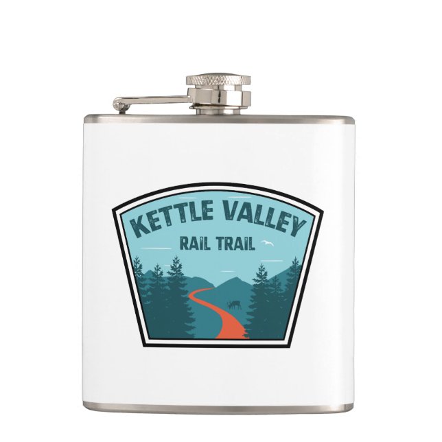 Kettle Valley Rail Trail British Columbia Fickplunta (Framsidan)