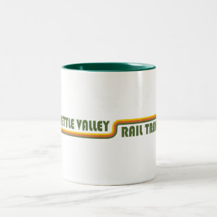 Kettle Valley Rail Trail British Columbia Två-Tonad Mugg