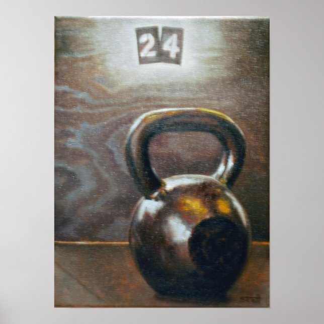 Kettlebell Archival Quality Poster (Framsidan)