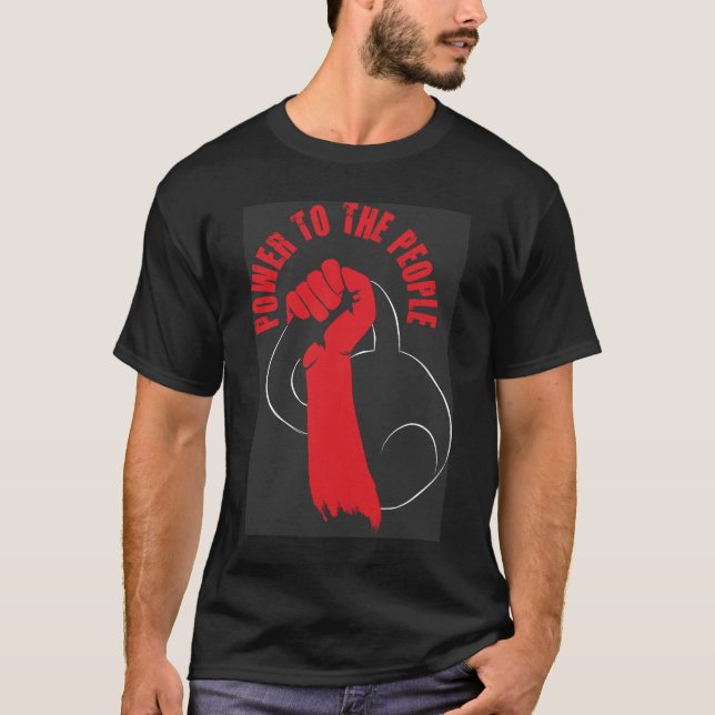 Kettlebell driver till folket tee shirt (Framsida)