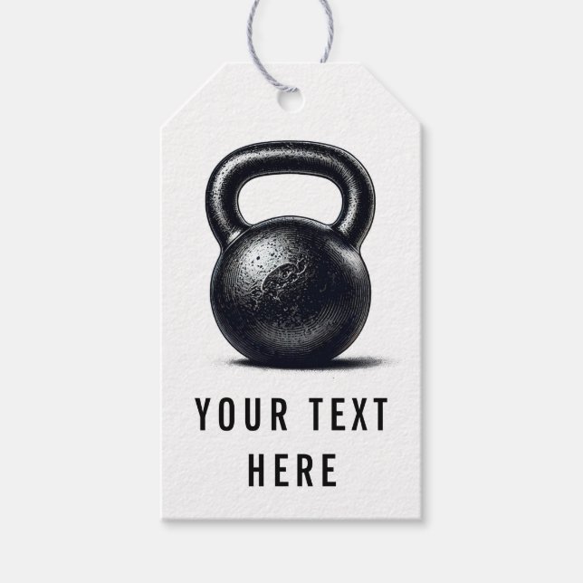 Kettlebell Fitness Personlig Träning  Presentetikett (Framsidan)