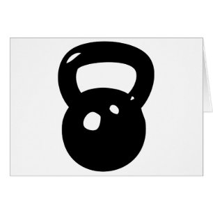 Kettlebell genomkörare hälsningskort