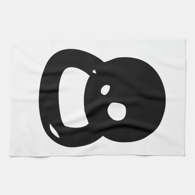 Kettlebell genomkörare kökshandduk (Horisontell)