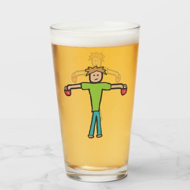 Kettlebell Glaskopp (Framsida fylld)