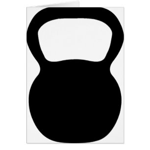 Kettlebell Hälsningskort