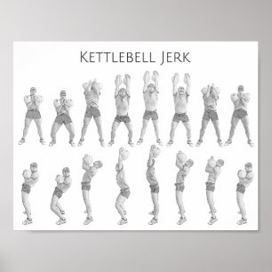 Kettlebell Idiot Poster