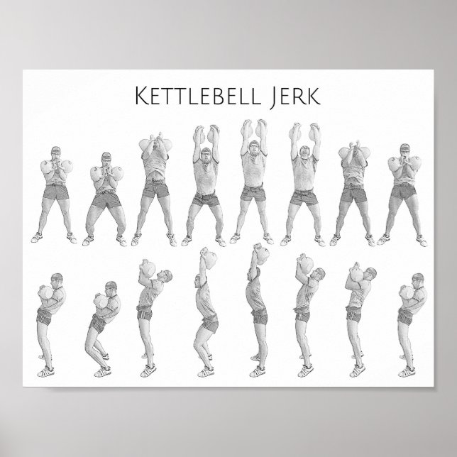 Kettlebell Idiot Poster (Framsidan)