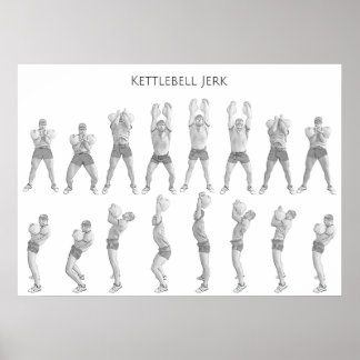 Kettlebell Idiot Poster