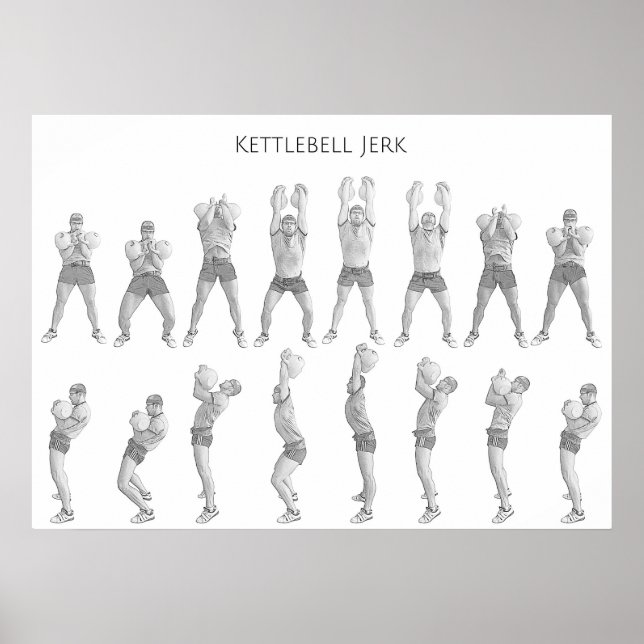 Kettlebell Idiot Poster (Framsidan)