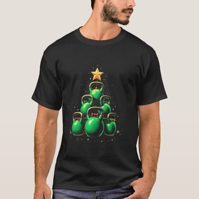 Kettlebell jul t shirt (Framsida)