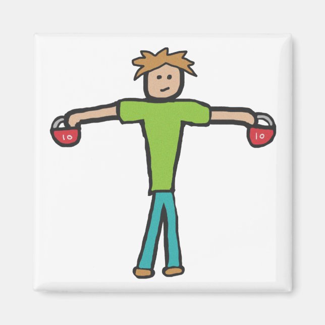 Kettlebell Magnet (Framsidan)