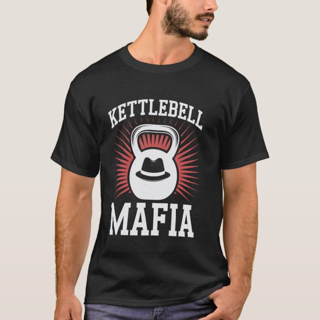 Kettlebell-övningar Styrketräning Funktionell F T Shirt (Framsida)