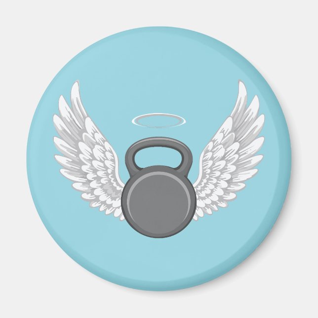 Kettlebell Paradiset Magnet (Framsidan)