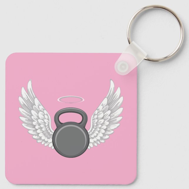Kettlebell Paradiset Nyckelring (Baksida)