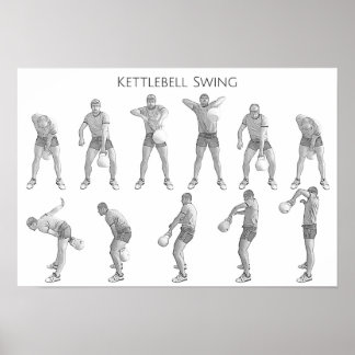 Kettlebell Swing Poster