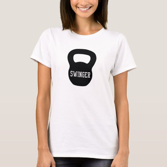 Kettlebell Swinger T-shirt (Framsida)